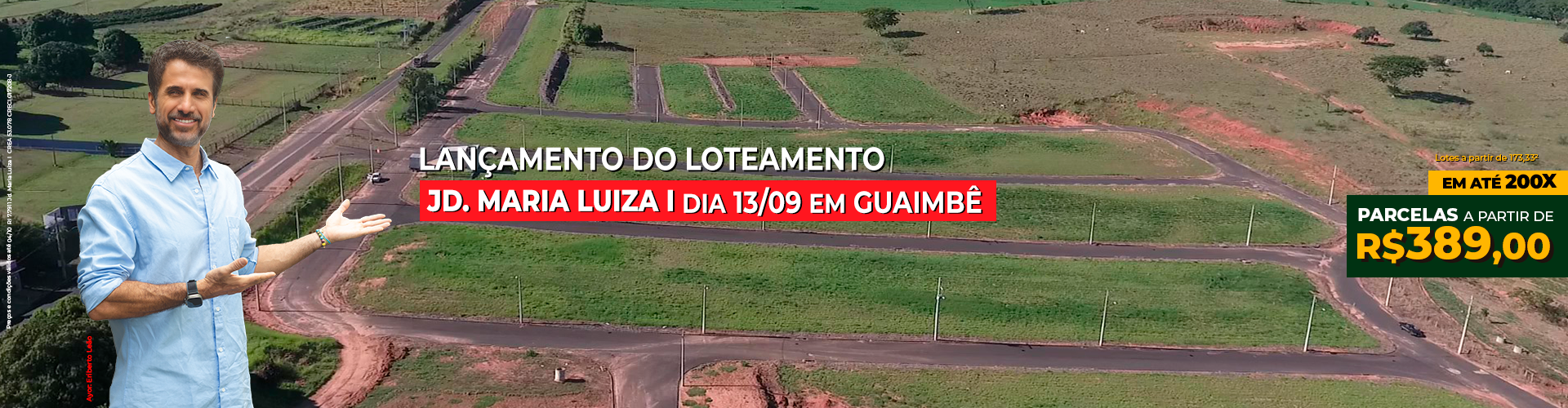 Lançamento em Guaimbê!