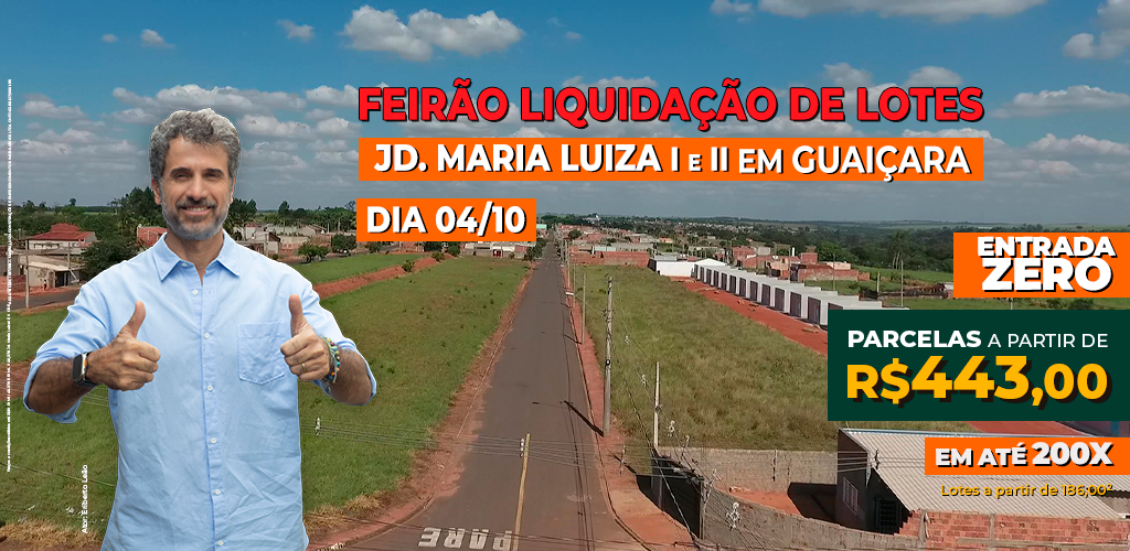 Lançamento em Guaiçara!