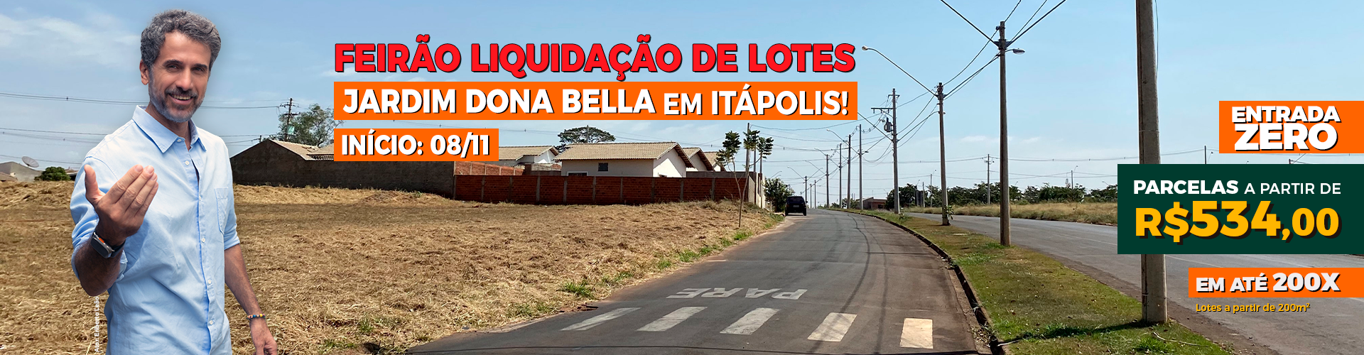 Feirão em Itápolis!