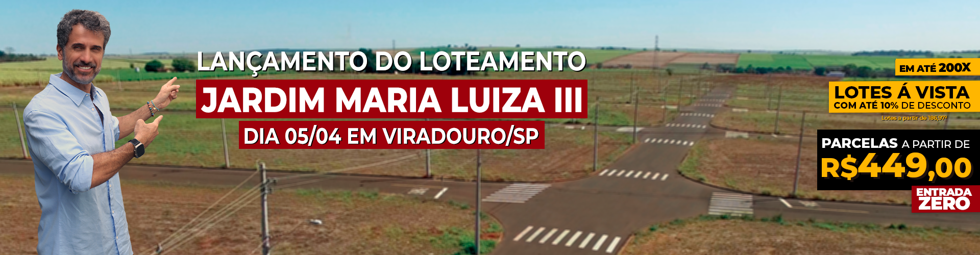 Lançamento em Viradouro!