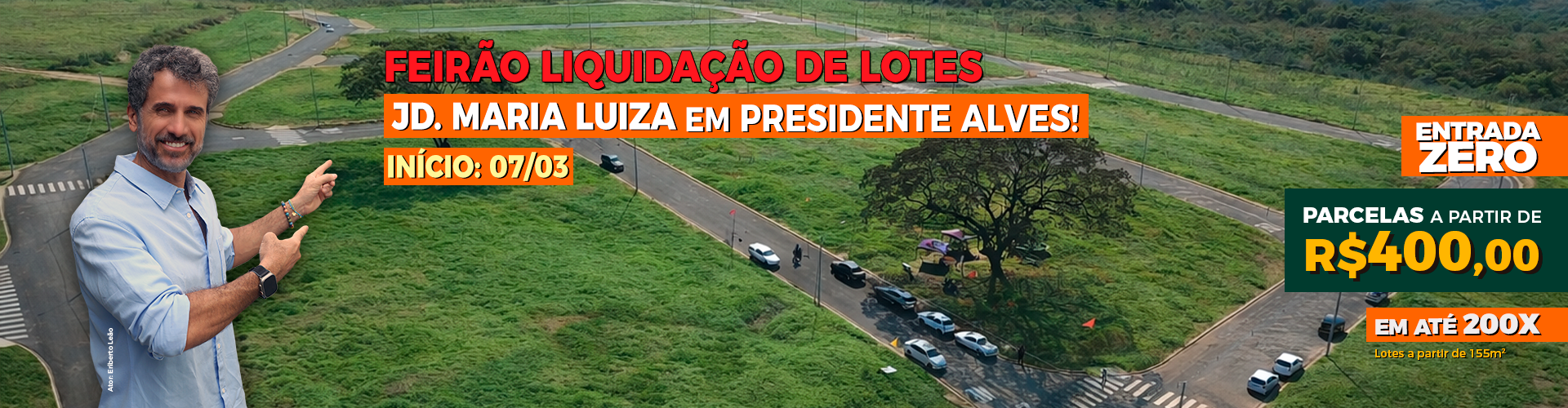 Feirão em Presidente Alves!