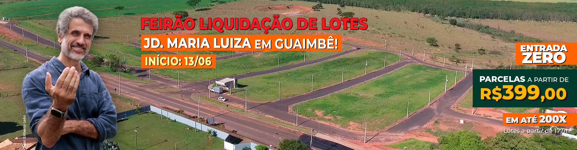 Feirão em Guaimbê