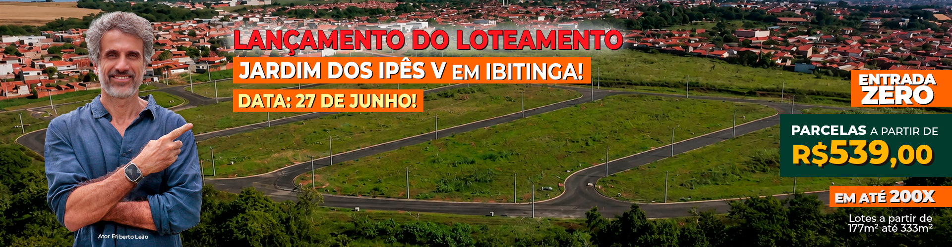 Lançamento em Ibitinga!