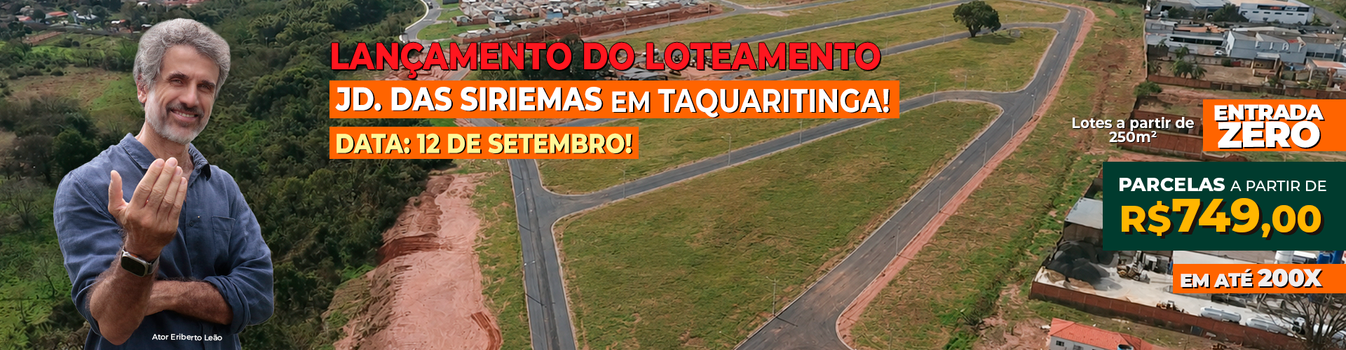 Lançamento Jd. das Siriemas Taquaritinga